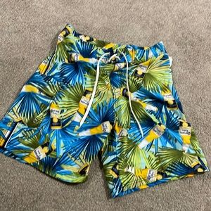 Mens Corona Extra swim trunks